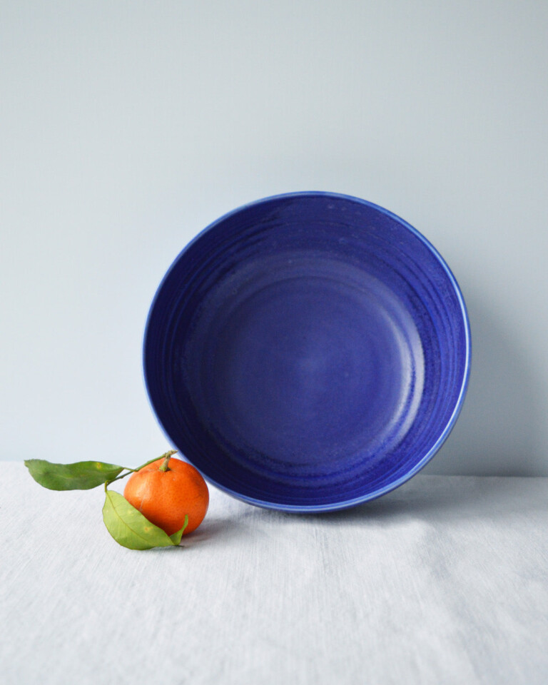 Maison Primavera - Petit saladier en porcelaine bleu - Primavera – Bleu-violet