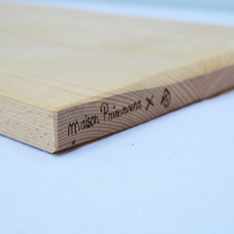 Maison Primavera - Planche en bois - Origines – 40 cm x 25 cm x 2 cm