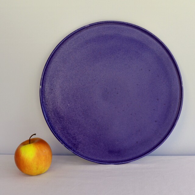 Maison Primavera - Plat de service - bleu Primavera – Bleu-violet