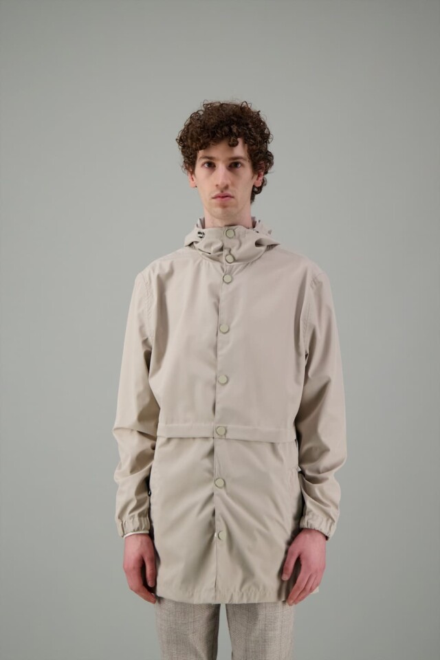 JAGVI. RIVE GAUCHE - Parka Travel beige