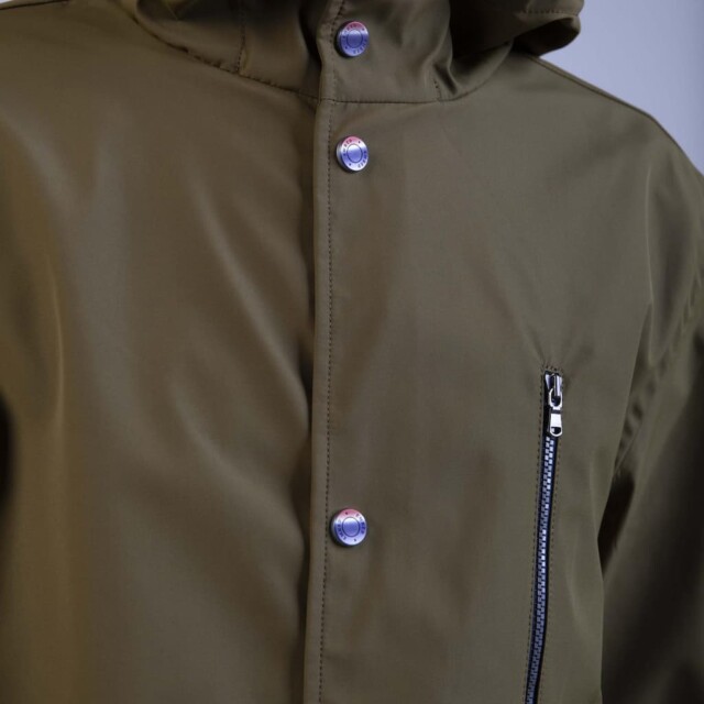 JAGVI. Rive Gauche - Parka travel kaki