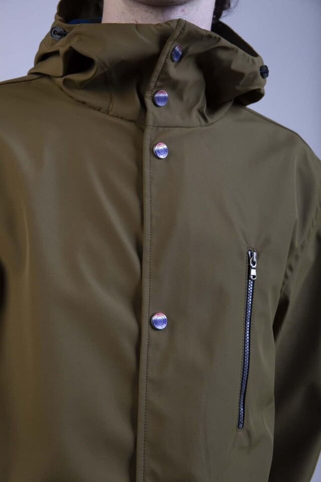 JAGVI. Rive Gauche - Parka travel kaki