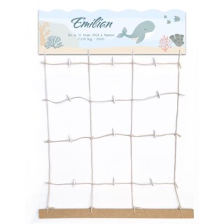 L’Atelier BABY’SPHERE - Pêle-mêle mer et poissons : une déco utile et pas chère pour accueillir bébé
