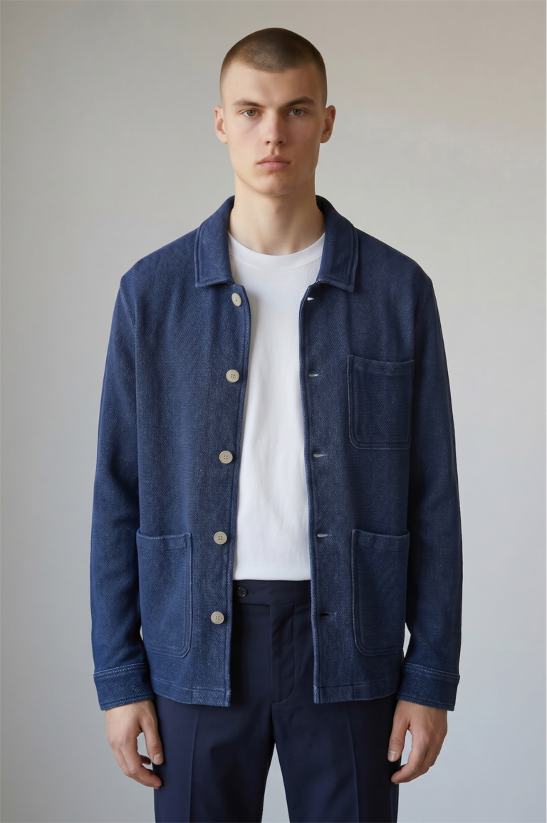 JAGVI. Rive Gauche - Veste Workwear denim japonais