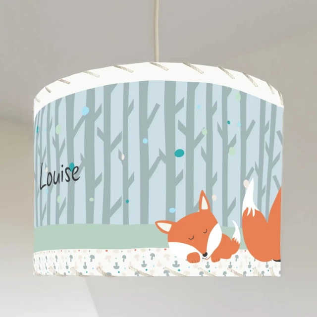 Atelier Baby’Sphère - Plafonnier personnalisable de Rod le renard