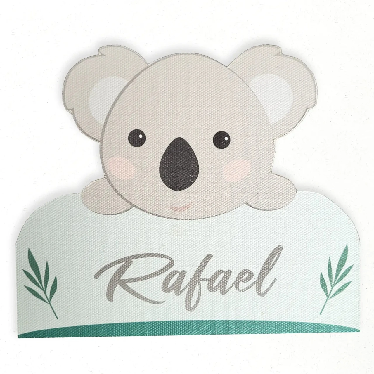 Plaque porte koala Atelier Baby'Sphère - Plaque de porte bébé koala personnalisée – Fabrication artisanale française