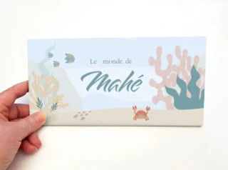 L’Atelier BABY’SPHERE - Plaque porte du fond des océans