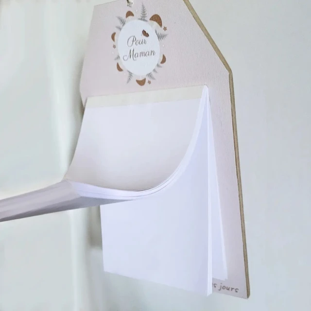 Atelier Baby'Sphère - Porte‑mémos “Un message d’amour tous les jours” – Cadeau Fête des Mères