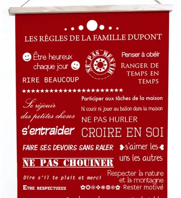 Atelier Baby’Sphère - Règles de famille fond foncé et textes blancs