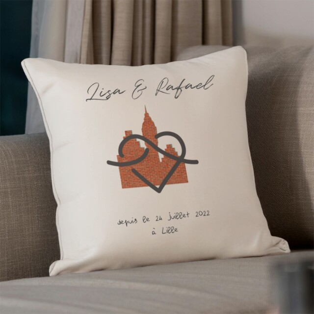 L’Atelier BABY’SPHERE - ❤️ Coussin Saint‑Valentin personnalisé – 4 modèles romantiques au choix