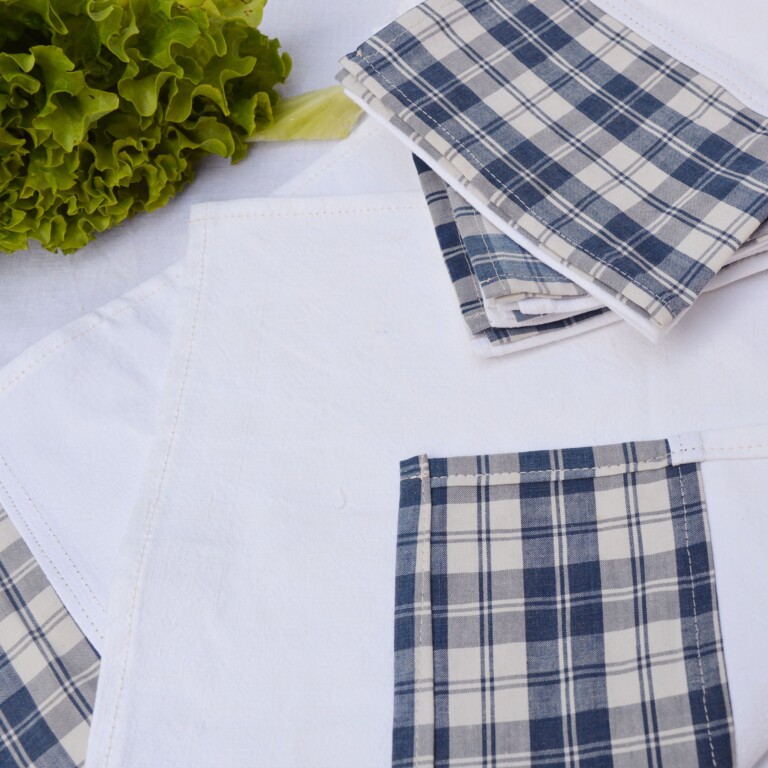 Maison Primavera - Lot de 6 serviettes tiers kelsch - Origines
