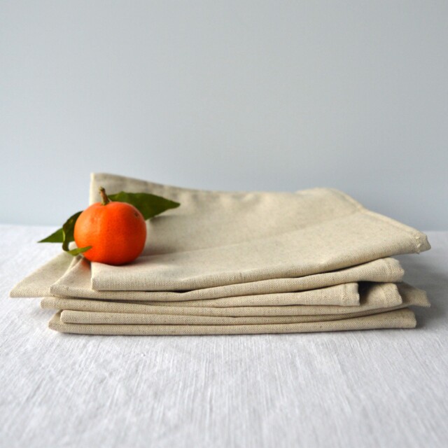 Maison Primavera - Lot de 6 serviettes - naturel Primavera