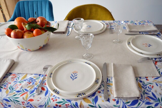 Maison Primavera - Lot de 6 serviettes - naturel Primavera