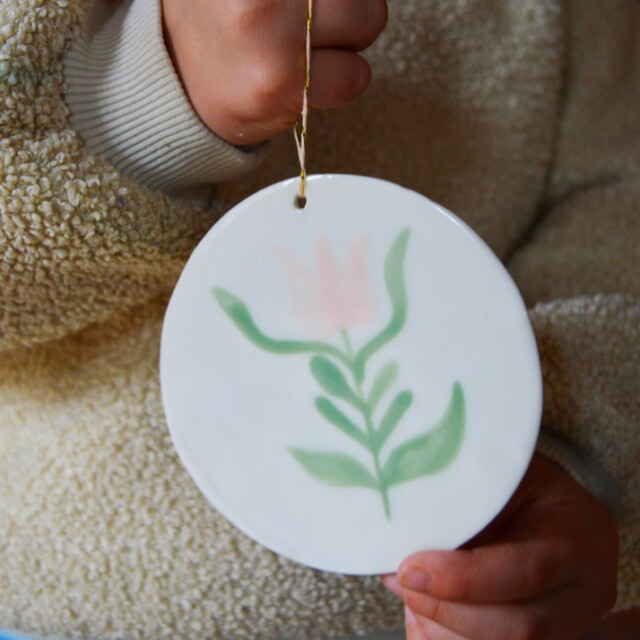 Maison Primavera - Suspension ronde Fleur - Origines
