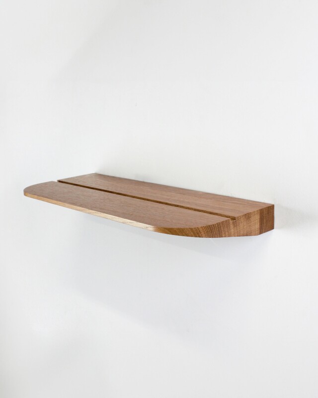 Reine Mère - Sillon - Étagères en chêne naturel & teinté – Grand / Chêne naturel