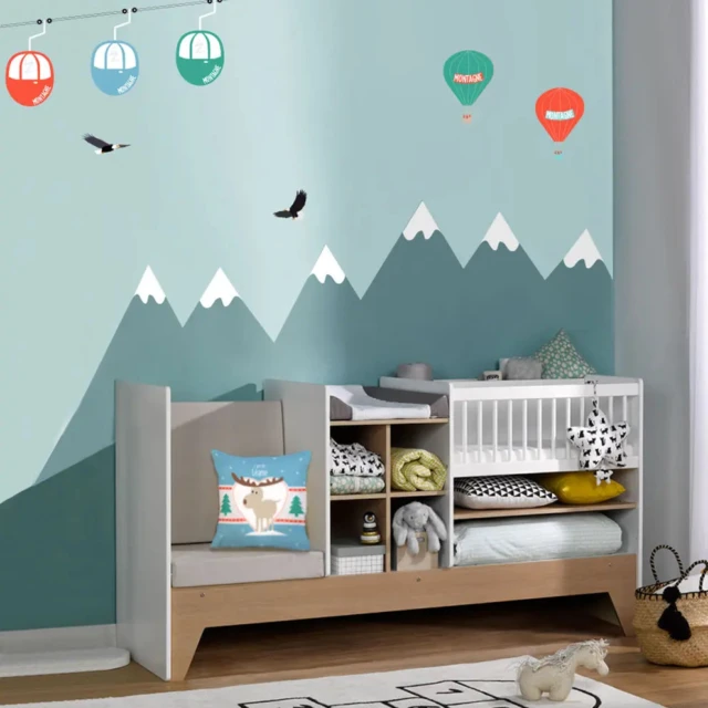 Atelier Baby’Sphère - Sticker dans le ciel de la montagne