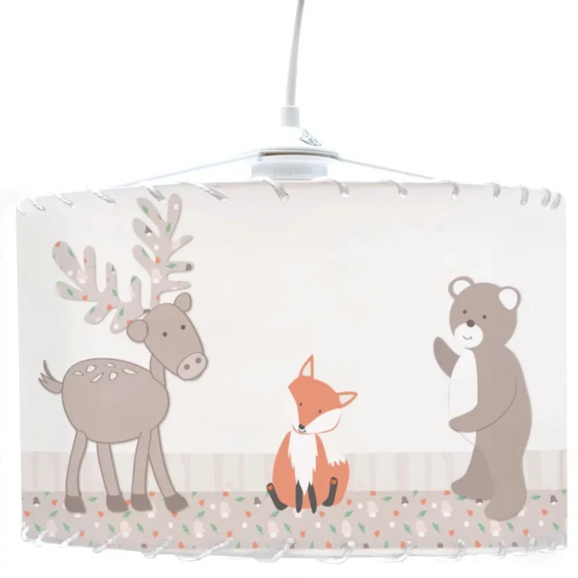 Atelier Baby’Sphère - Plafonnier personnalisable des animaux de la forêt