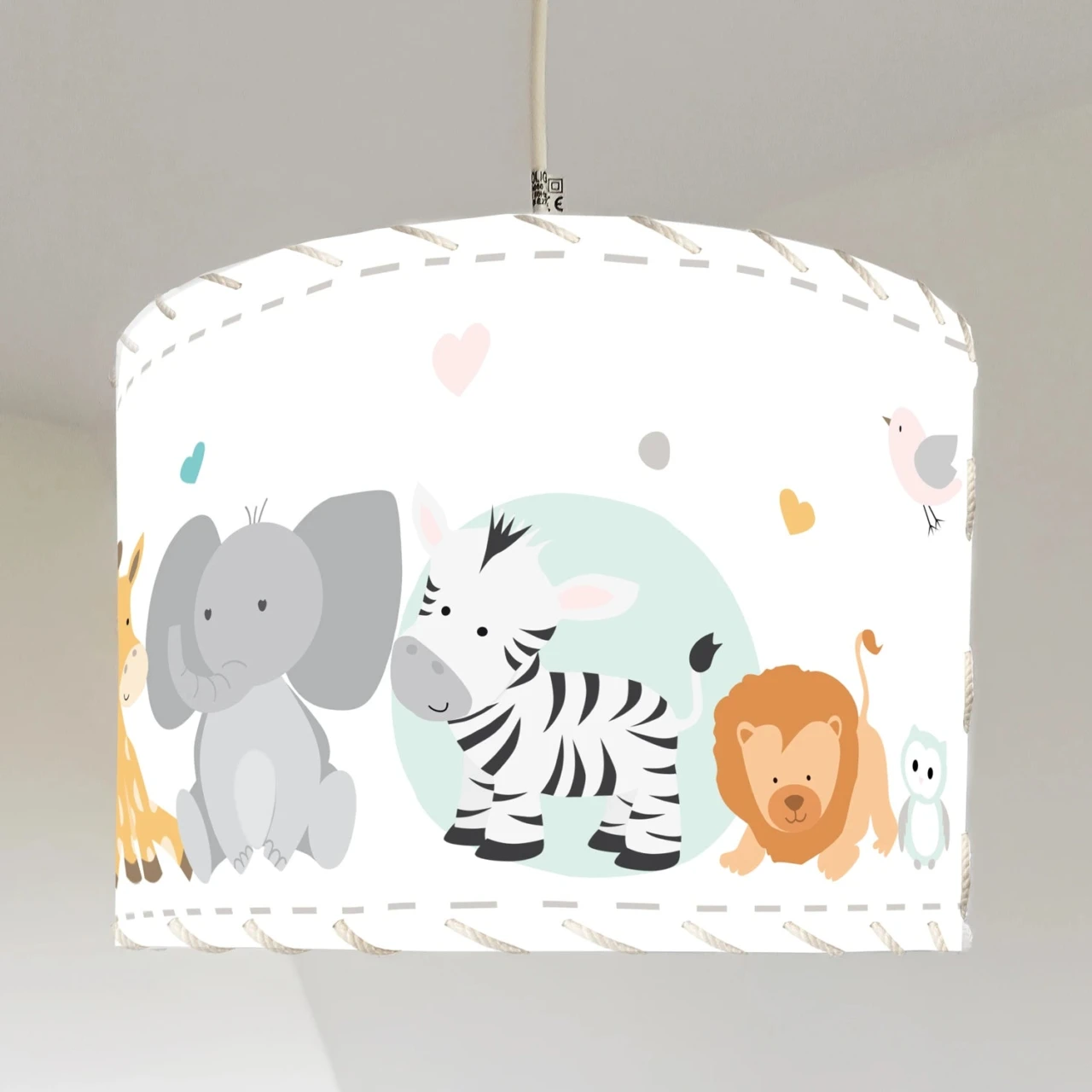 Suspension bebes animaux Atelier Baby’Sphère - Plafonnier personnalisé des bébés animaux