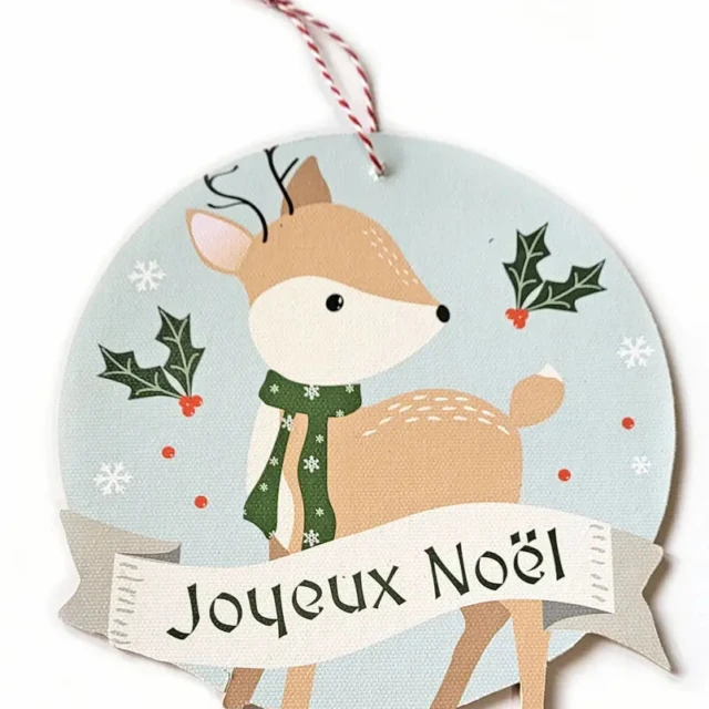 Atelier Baby’Sphère - Suspensions de Noël artisanales et personnalisables – Daim