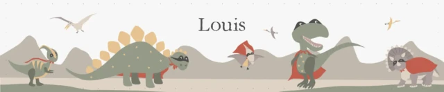Atelier Baby’Sphère - Plafonnier personnalisé du monde des dinosaures