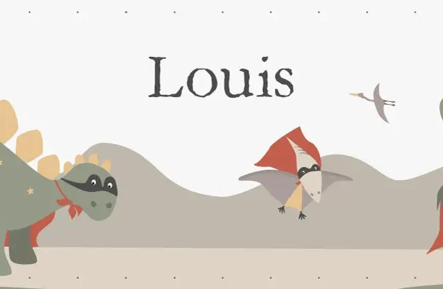 Atelier Baby’Sphère - Plafonnier personnalisé du monde des dinosaures