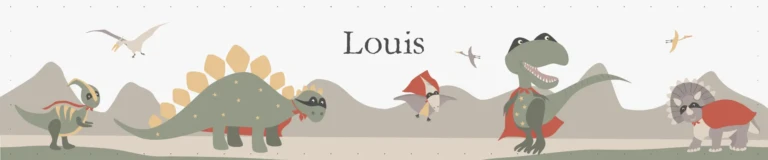 Atelier Baby’Sphère - Plafonnier personnalisé du monde des dinosaures