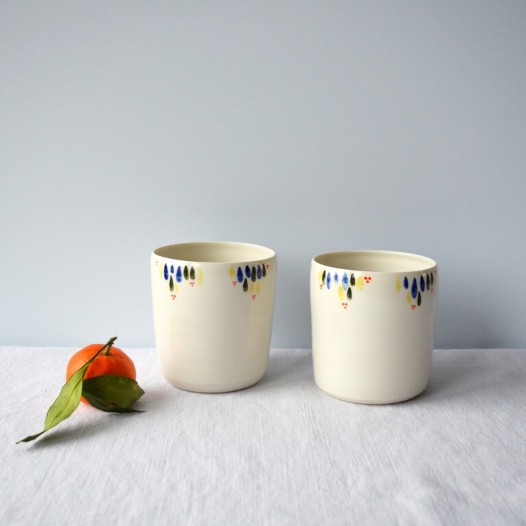 Maison Primavera - Tasse à thé en porcelaine - motif Primavera