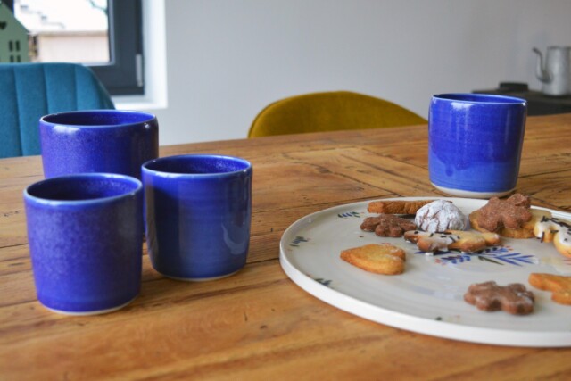 Maison Primavera - Tasse à thé - bleu Primavera – Bleu-violet
