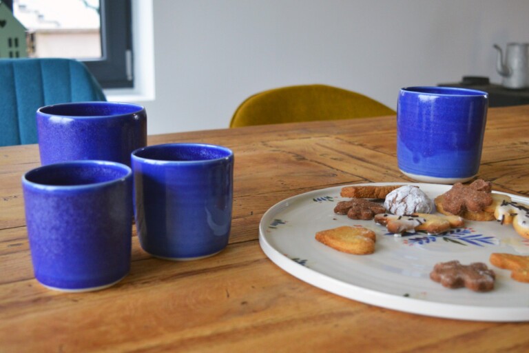 Maison Primavera - Tasse à thé - bleu Primavera – Bleu-violet