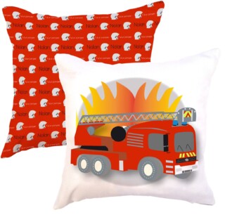 L’Atelier BABY’SPHERE - Taie d’oreiller pompiers – 7 modèles au choix