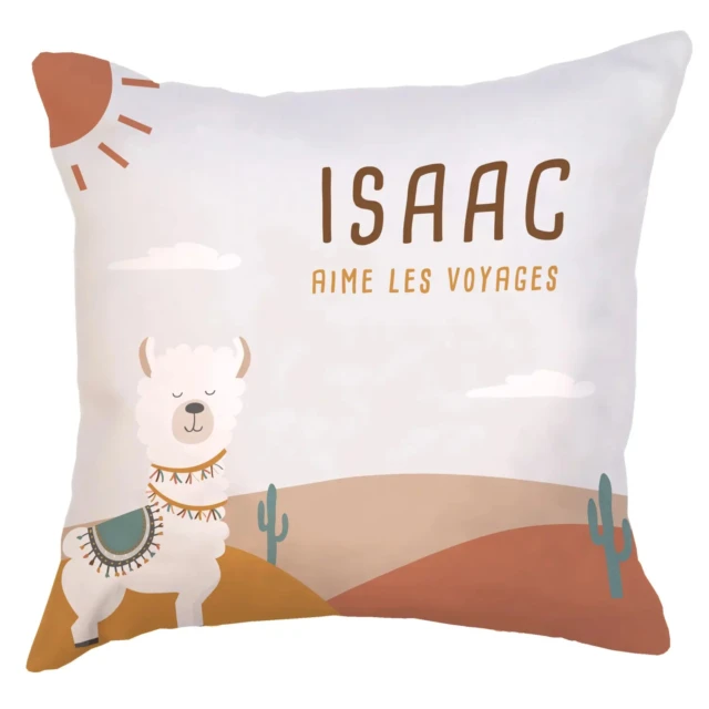 Atelier Baby’Sphère - Housse de couette du Pays des lamas à personnaliser