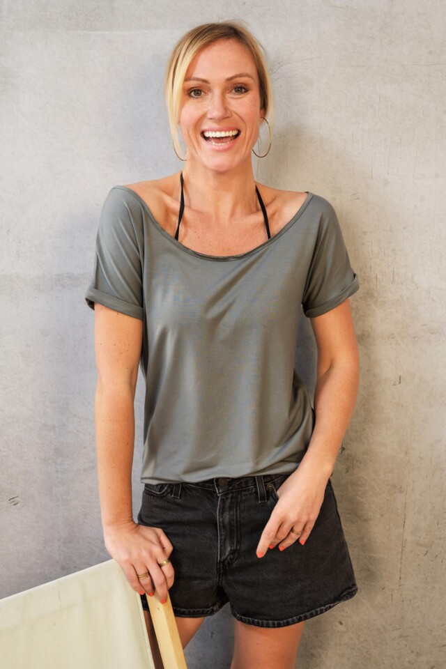 Top col danseuse Tess par la marque THELMA & ROSE THELMA & ROSE - Top col danseuse Tess