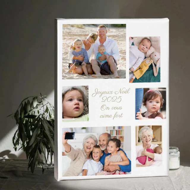 customall - Affiche ou toile photos 60x40cm – Toile canvas tendue sur châssis bois