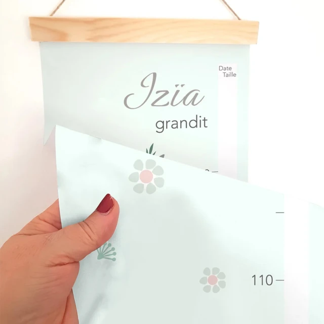 Atelier Baby’Sphère - Toise bébé personnalisée thème koalas