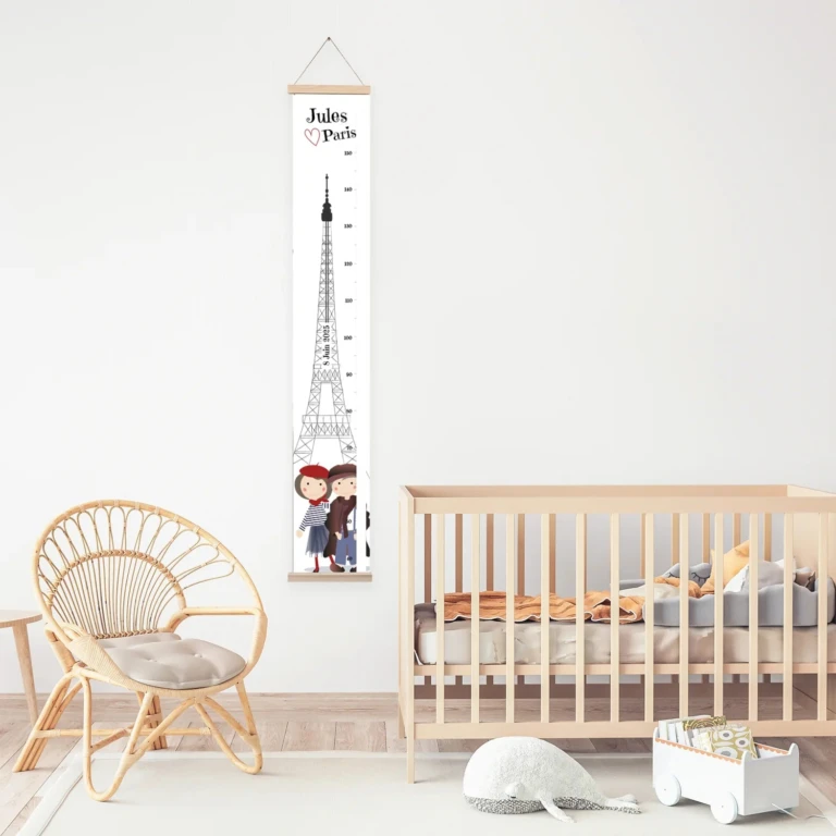 Atelier Baby’Sphère - Toise sur le thème de Paris où l'art de grandir à la française