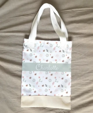 L’Atelier BABY’SPHERE - Tote bag bohême personnalisé