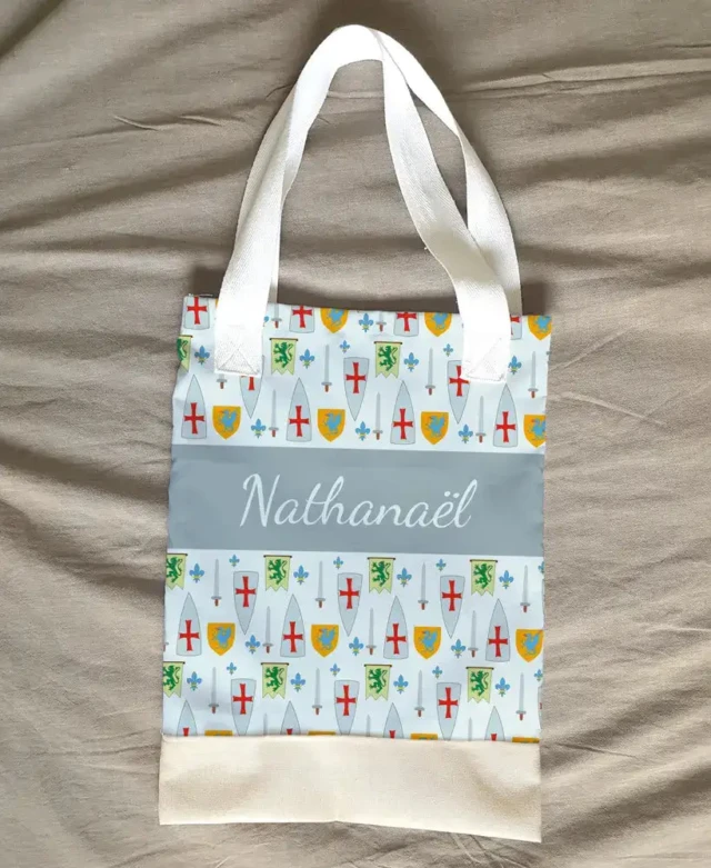 L’Atelier BABY’SPHERE - Tote bag personnalisé du chevalier