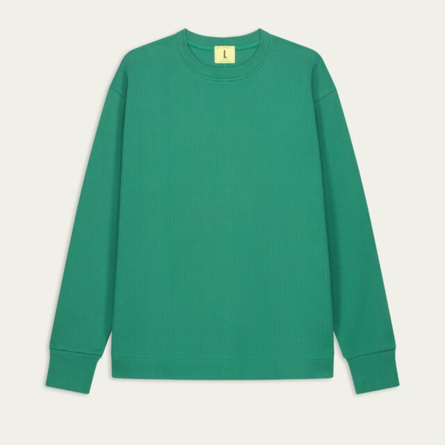 Nitto Knitwear - Vahé manches longues - Vert – L