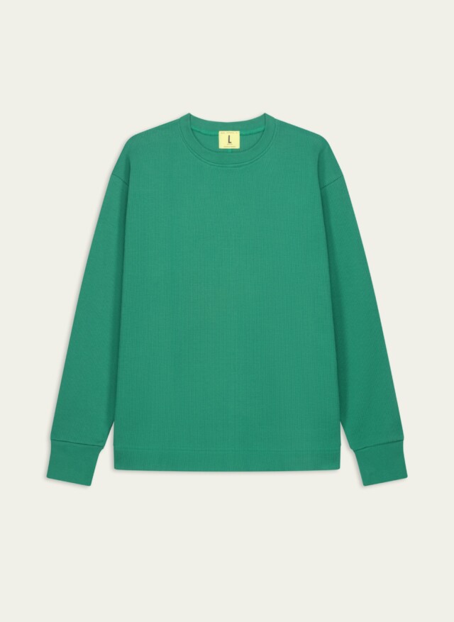 Nitto Knitwear - Vahé manches longues - Vert – L