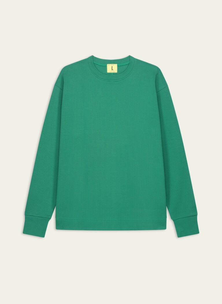 Nitto Knitwear - Vahé manches longues - Vert – L