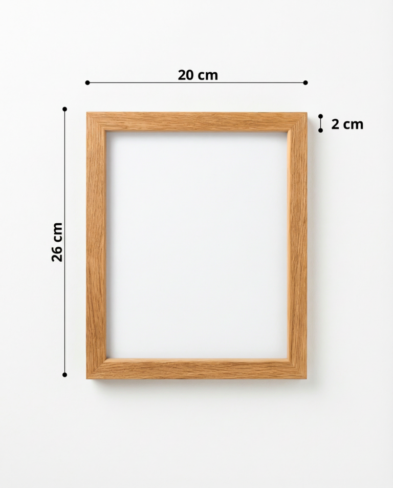 Reine Mère - Versant Chêne - Cadres en chêne massif (10 tailles) – 50 x 70 cm