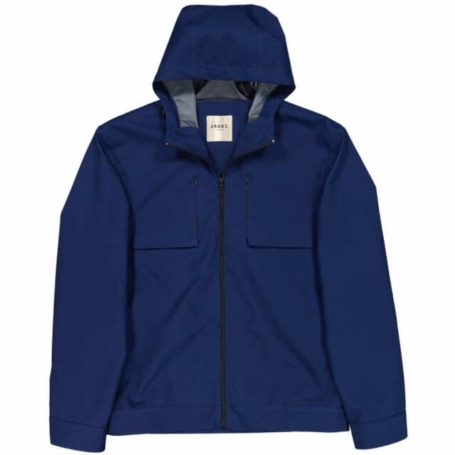 JAGVI. Rive Gauche - Veste imperméable "Alpinist" bleu océan