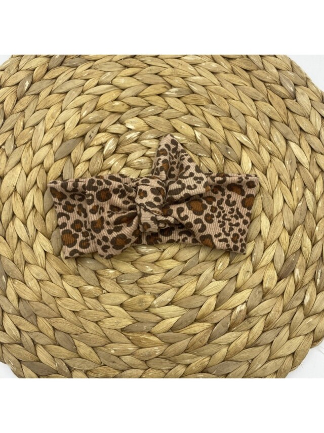 Bandeau en jersey côtelé – Réglable – Graou par la marque Les Mômes des Dômes Les Mômes des Dômes - Bandeau en jersey côtelé – Réglable – Graou