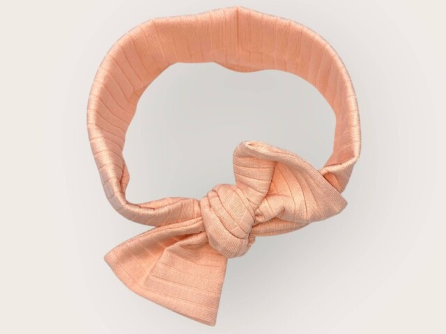 bandeau en jersey cotele reglable liska Les Mômes des Dômes - Bandeau en jersey côtelé – Réglable – Liska