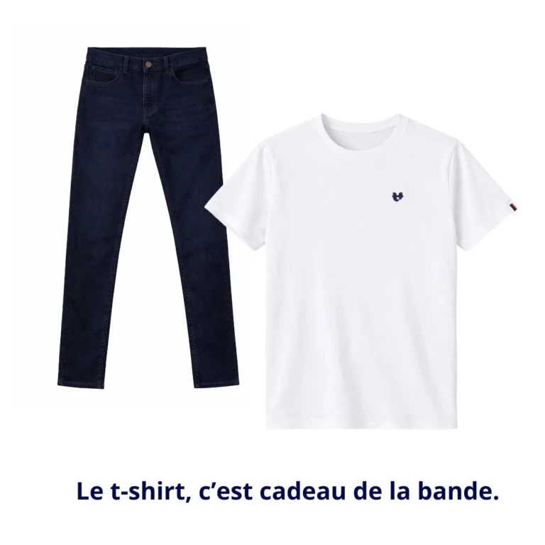 PALÂBA - Jean français homme bleu nuit – 52