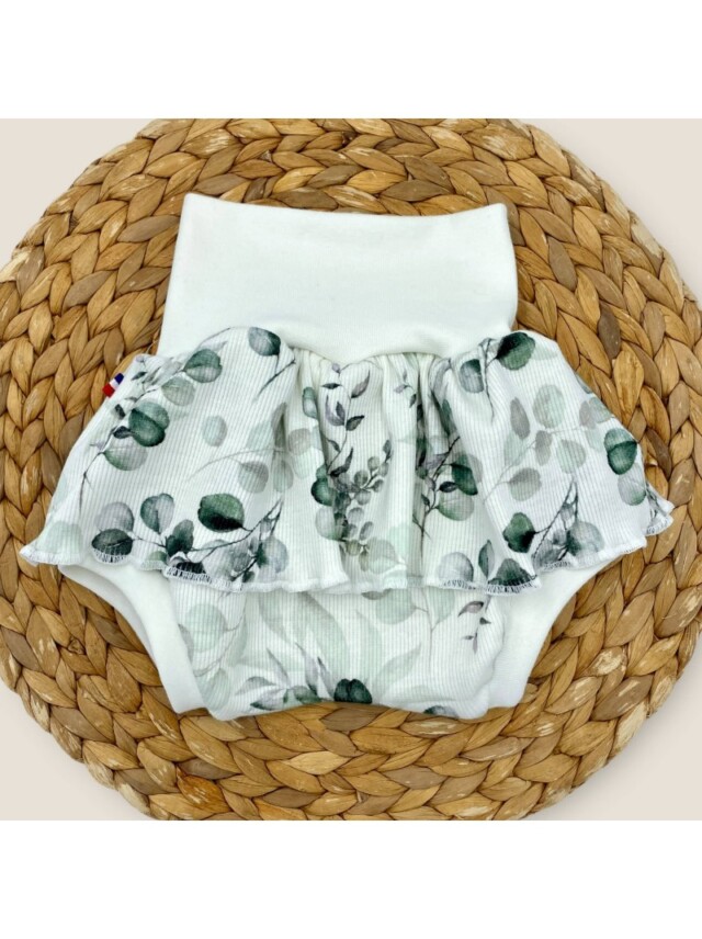 Les Mômes des Dômes - Bloomer avec Jupette Évolutif pour Bébé - Valentine