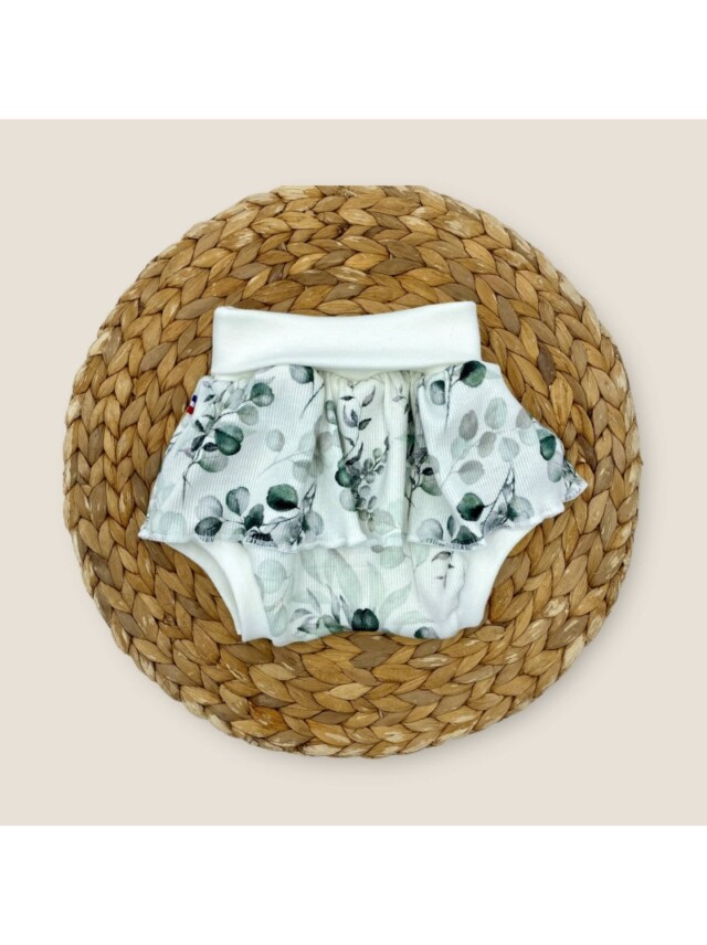 Les Mômes des Dômes - Bloomer avec Jupette Évolutif pour Bébé - Valentine