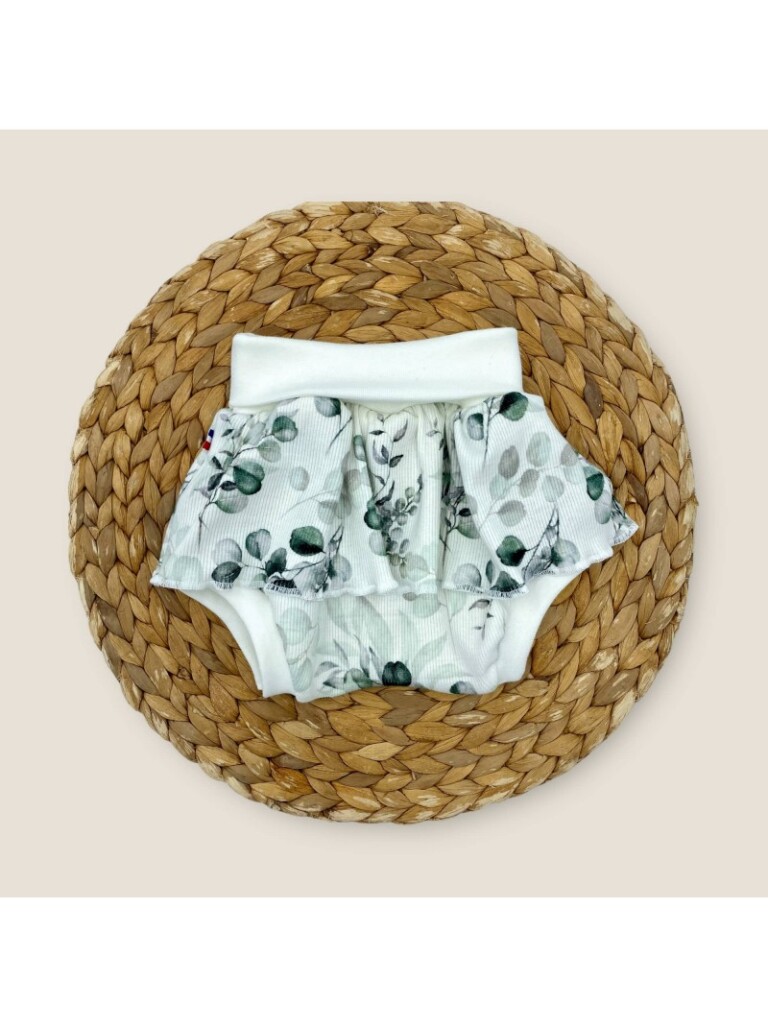 Les Mômes des Dômes - Bloomer avec Jupette Évolutif pour Bébé - Valentine