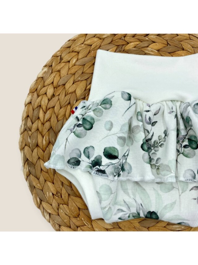 Les Mômes des Dômes - Bloomer avec Jupette Évolutif pour Bébé - Valentine