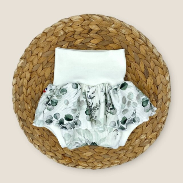 Les Mômes des Dômes - Bloomer avec Jupette Évolutif pour Bébé - Valentine